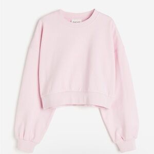 NWOT H&M Move Pink Cropped Sweatshirt